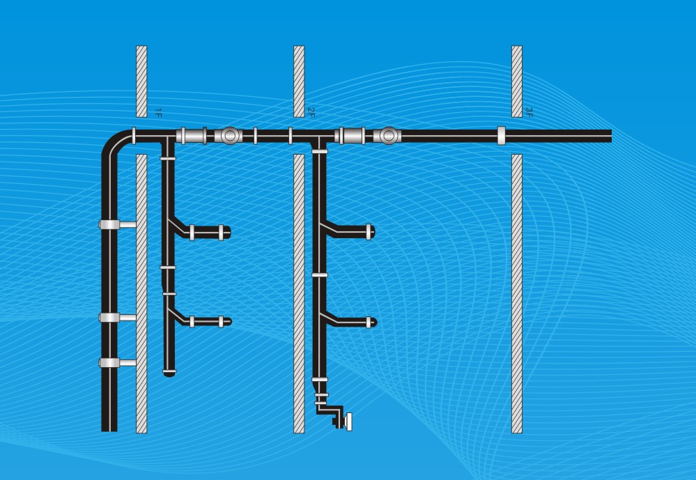必赢亚洲HDPE同层排水系统